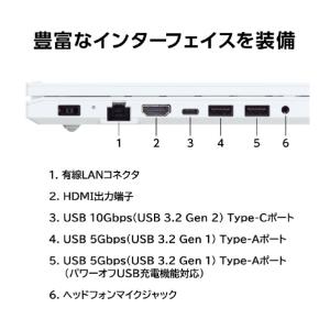 ノートパソコン NEC LAVIE N15 P...の詳細画像5