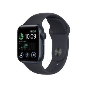 新品 アップルウォッチ Apple Watch SE 第2世代 GPSモデル 40mm MNJT3J/A ミッドナイトスポーツバンド