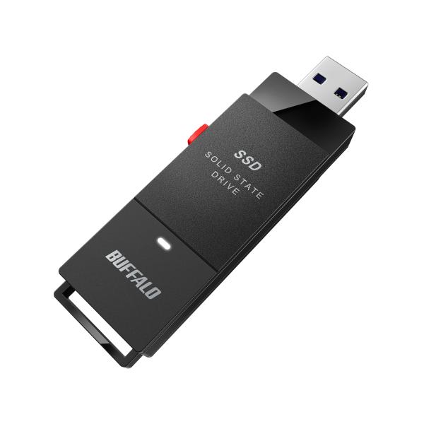 バッファロー BUFFALO SSD-PUT500U3-BKA ブラック 500GB スティック型 ...