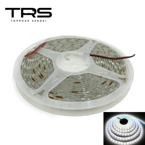 TRS 高輝度LEDテープライト 24V 5m 防水 カット可能 SMD 5050 ホワイト 328...
