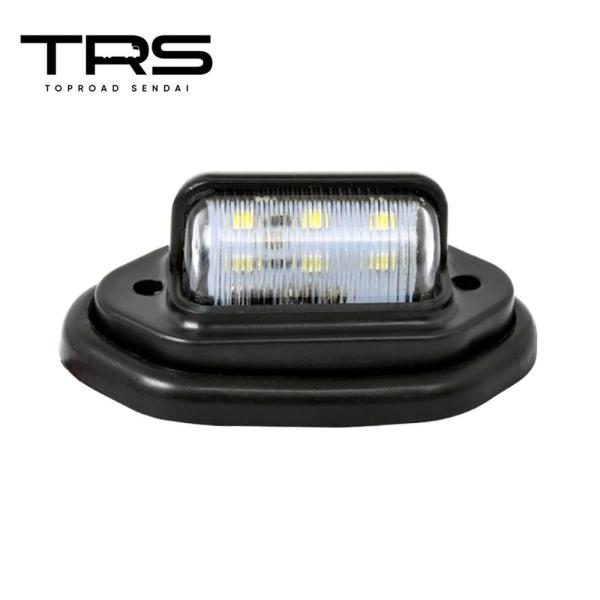 TRS LEDナンバー灯 小型 24V ブラック ABS 310056