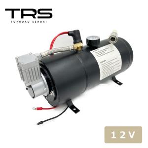 TRS コンプレッサー付エアータンク ブラック 12V 328120｜toproad