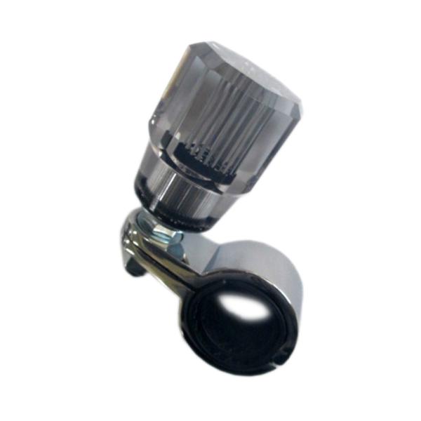 トラック用品 エストック ラインハンドルスピンナー スモーク/シルバーライン PR-158N