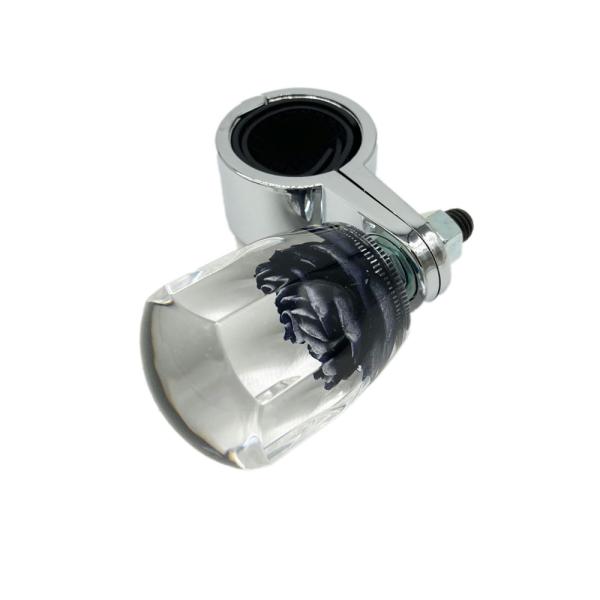 エストック フラワーハンドルスピンナー ブラック PR-161N