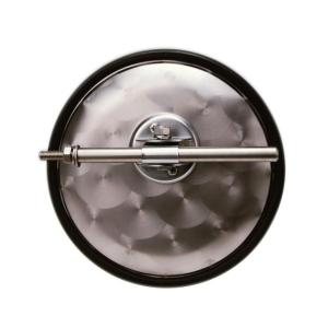 トラック用 レトロ バスミラー メッキ 五光タイプ バイザー付 ST-370