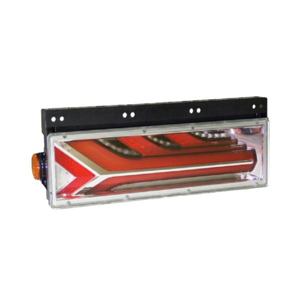 小糸製作所 KOITO LEDテールランプ 3連 流鏑馬 YABUSAME メッキ調 シーケンシャル...