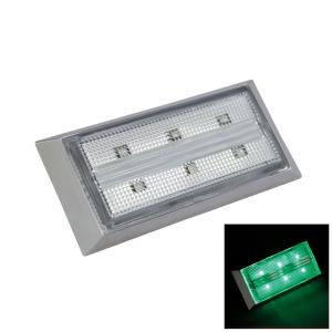 槌屋ヤック LED 流星ポイントマーカー シグマ 24V クリア/ブルー CE285