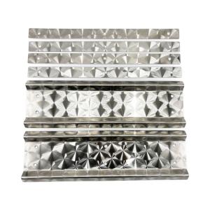 トラック用 泥よけステンレス（ウロコ） 500×150mm ウロコ