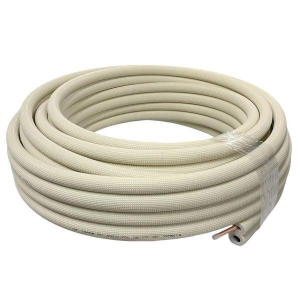因幡電工 ペアコイル PC-3520 3分5分 20m 1巻 エアコン配管用被覆銅管　