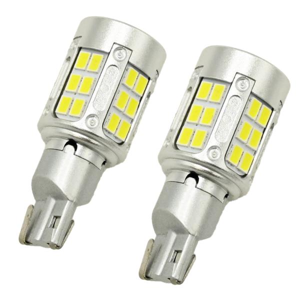 T16 LED バックランプ ホワイト 無極性 6000K 高輝度 2本セット バックライト 汎用 ...