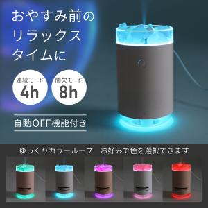 アロマ岩塩加湿器 超音波式 卓上加湿器 ホワイ...の詳細画像1