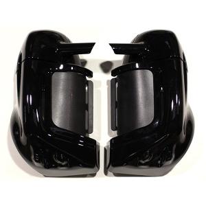 ハーレー ロワーフェアリングキット 塗装済み ブラック