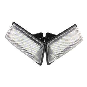 日産 LED ライセンスランプ 2個セット 6500K 白色 ライト ノート E11 E12 エルグランド E52 セレナ C25 C26 キャラバン E25 LEDナンバー灯 純正交換