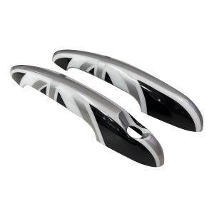  MINI ウッド インテリアパネル ドアハンドル セット R55 R56 MINI ミニ R56 ドアハンドル SET セット 黒 ユニオンジャック BMW