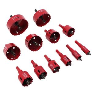 ホルソーセット 配管工事 電設 水道管 空調 先端工具 ホールソー