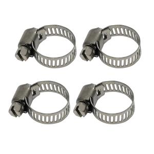 ステンレス ホースバンド ホースクランプ 10-17mm 4個