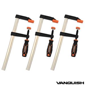 ヴァンキッシュ Fクランプ 3本セット 300mm F型クランプ