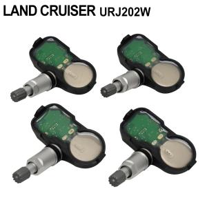 ランドクルーザー URJ202W 空気圧センサー TPMS タイヤプレッシャーモニターセンサー PMV-C015  42607-48010 42607-39005 42607-19005 4個セット｜topsense