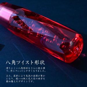 クリスタルシフトノブ ツイスト バブル シフト...の詳細画像2