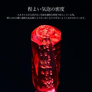 クリスタルシフトノブ ツイスト バブル シフト...の詳細画像3