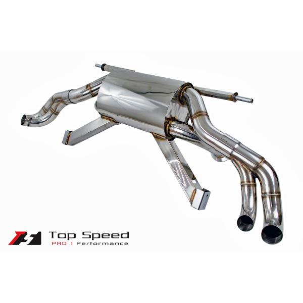 アウディR8(42) 4.2L V8用マフラー (トラックスペック)  (USAメーカー Top S...