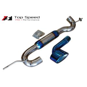 ロータス エヴォーラ 用マフラー (レゾネーター付き Street Spec)  (USAメーカー Top Speed製)｜topspeedpro1-japan