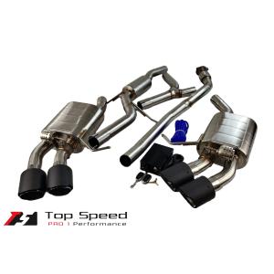 ポルシェ ボクスター(986) 2.5L/2.7L/3.2L 用チタン製マフラー : Top