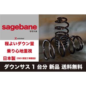 サゲバネ プリウスPHV (ZVW52)用ダウンサス(sagebane) 1台分 20〜25mm