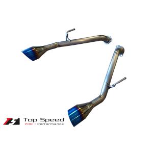 ニッサン 370Z (Z34) 用マフラー (Track Spec) (USAメーカー Top Speed