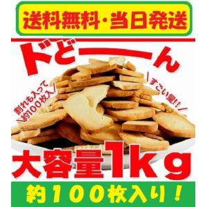 特価セール 訳あり 固焼き 豆乳 おからクッキー プレーン約100枚1kg 送料無料  硬焼き  ダイエット かたやき スイーツ