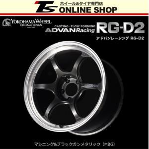 ADVAN Racing RG-D2 5.0J-15インチ (42) 4H/PCD100 MBG ホイール１本 アドバン レーシング RGD2 YOKOHAMA正規取扱店