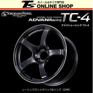 ADVAN Racing TC-4　8.0J-18インチ (42) 5H/PCD112 GMR ホイール１本 アドバン レーシング YOKOHAMA正規取扱店｜topstone-bf