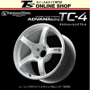 ADVAN Racing TC-4　9.5J-18インチ (45) 5H/PCD114.3 WMR ホイール１本 アドバン レーシング YOKOHAMA正規取扱店｜topstone-bf