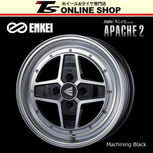 ENKEI NeoClassic APACHE2 5.0J-15インチ (45) 4H/PCD100...