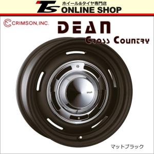 CRIMSON DEAN CROSS COUNTRY 7.0J-17インチ (38) 5H/PCD114.3 PCD108 ホイール4本セット マットブラック クリムソン ディーン クロスカントリー｜topstone-bf