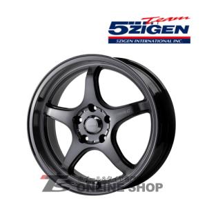 5ZIGEN FN01R-C STV 7.0J-17インチ (45) 5H/PCD114.3 ダーククリア ホイール１本 5ジゲン 5次元｜TSオンラインSHOP