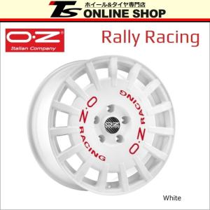 OZ RACING Rally Racing 7.0J-17インチ (30) 4H/PCD100 WH ホイール4本セット OZレーシング ラリーレーシング｜topstone-bf