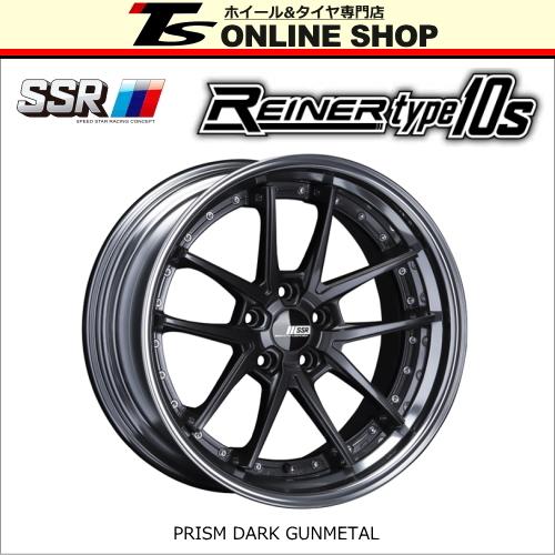 SSR REINER type 10S 10.0J-20インチ ホイール１本 ライナ− タイプ テン...