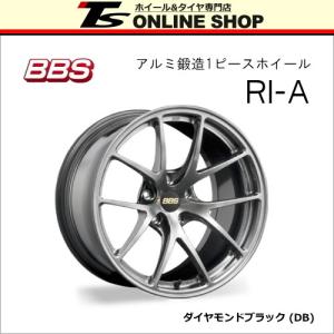 BBS RI-A 7.5J-18インチ (48) 5H/PCD100 DB ホイール１本 BBS正規取扱店 RI-A021