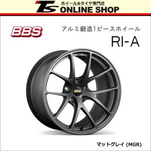 BBS RI-A 7.5J-18インチ (48) 5H/PCD100 MBZ ホイール1本 BBS正規取扱 