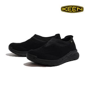 キーン ウィメンズ ティーティーエス モック スリッポン 靴 KEEN TTS MOC WP 1031230 BLACK/BLACK ウィメンズ ウォータープルーフ 撥水 25FW