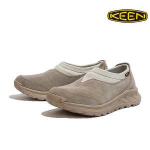 キーン ウィメンズ ティーティーエス モック スリッポン 靴 KEEN TTS MOC WP 1031231 BRINDLE/SILVER BIRCH ウォータープルーフ 撥水 25FW