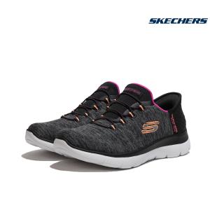 スリップインズ スケッチャーズ 24 黒 SKECHERS（スケッチャーズ） スリップイン スリッポン レディース
