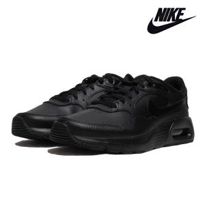 ナイキ スニーカー NIKE AIR MAX SC LEA DH9636-001 ナイキ エア マックス SC レザー ブラック/ブラック/ブラック メンズ 24SP