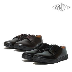 クーポンで20%OFF]マネブ/MANEBU ウキ フェイススキンレザーシューズ