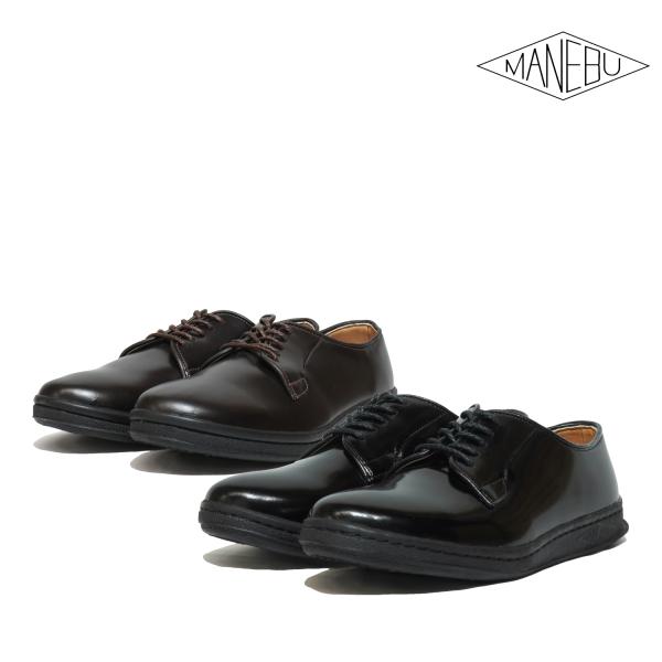 マネブ シューズ MANEBU HIHIN BROWN BLACK ブラウン ブラック メンズ レデ...
