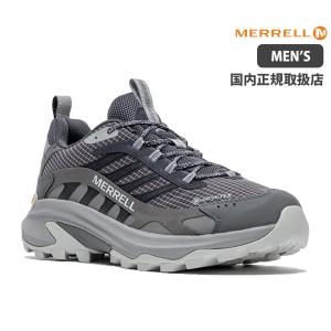 メレル シューズ 靴 MERRELL J037515 MOAB SPEED 2 GORE-TEX モアブ スピード 2 ゴアテックス ASPHALT 撥水 防水 MEN 日本正規品 26SS