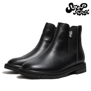 STEPARK（ステッパーク） ブーツ 靴 ロングブーツ 日本製 本革 レース