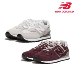 ニューバランス 新作 スニーカー 靴 new balance ML574 シューズ ローカット メンズ EVM (BURGUNDY) EVW (OFF WHITE) 24SS 旅行の商品画像