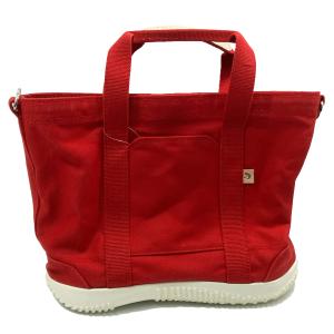 スピングルムーブ トートバック SPINGLE MOVE SPB-109 キャンバス ハンドメイド カバン 鞄 10 TOTE BAG RED 23SS